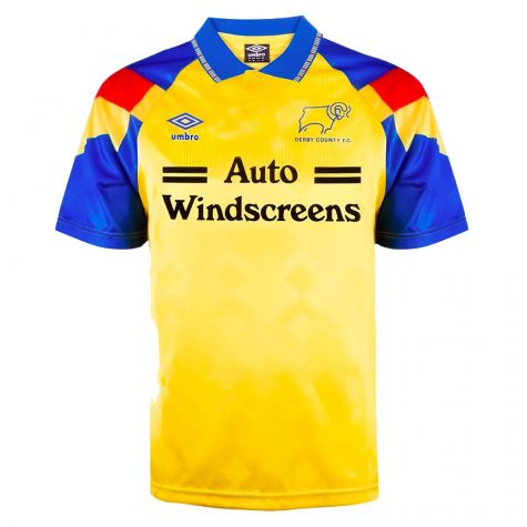 Derby County 1992 Away Umbro Shirt (Rooney 32) Derby County 1992 Away Umbro Shirt (Rooney 32)
