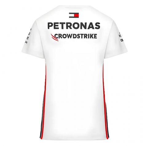 2023 Mercedes-AMG Team Driver Tee (White) - Ladies 2023 Mercedes-AMG Team Driver Tee (White) - Ladies