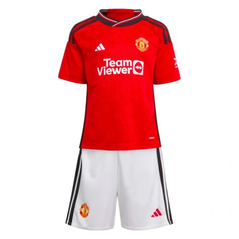 2023-2024 Man Utd Home Mini Kit (Your Name) 2023-2024 Man Utd Home Mini Kit (Your Name)