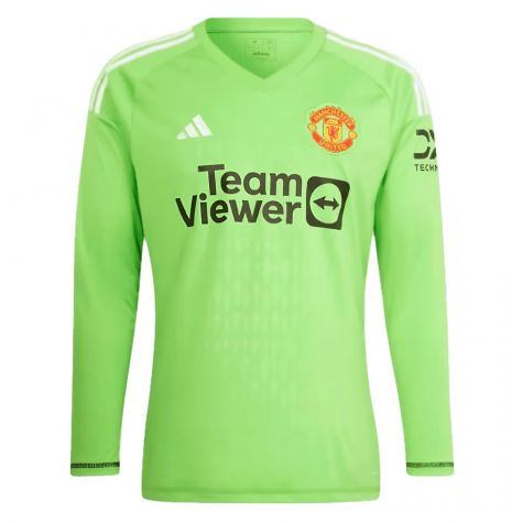 2023-2024 Man Utd Home Goalkeeper Shirt (Solar Green) (VAN DER SAR 1) 2023-2024 Man Utd Home Goalkeeper Shirt (Solar Green) (VAN DER SAR 1)
