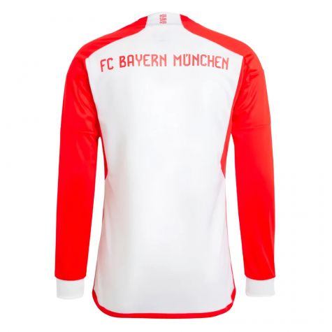2023-2024 Bayern Munich Long Sleeve Home Shirt (Kids) 2023-2024 Bayern Munich Long Sleeve Home Shirt (Kids)