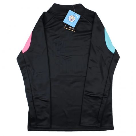 2023-2024 Man City Pre-Match LS Sweat Top (Dark Navy) - Kids 2023-2024 Man City Pre-Match LS Sweat Top (Dark Navy) - Kids