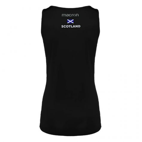 2023-2024 Scotland Rugby Training Singlet (Black) - Ladies 2023-2024 Scotland Rugby Training Singlet (Black) - Ladies