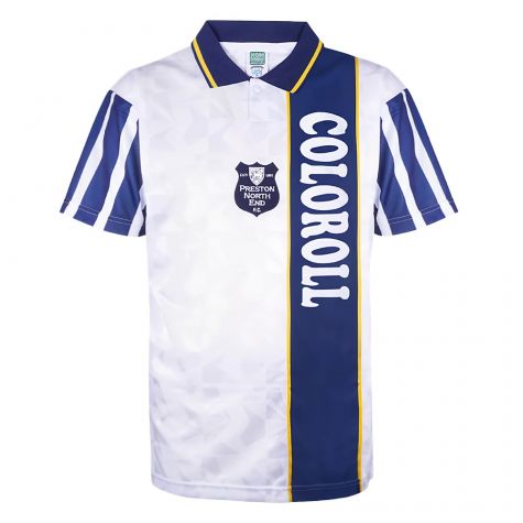 Preston North End 1994 Retro Home Shirt (Beckham 7) Preston North End 1994 Retro Home Shirt (Beckham 7)