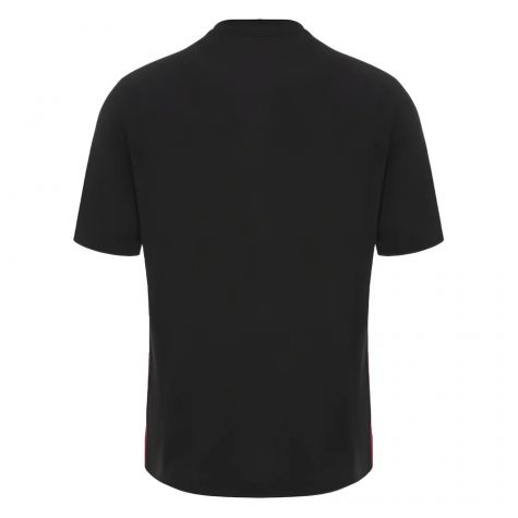 2023-2024 Wales Rugby Travel Cotton Shirt (Black) 2023-2024 Wales Rugby Travel Cotton Shirt (Black)