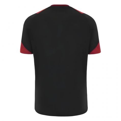 2023-2024 Wales Rugby WRU Training Gym Shirt (Black) 2023-2024 Wales Rugby WRU Training Gym Shirt (Black)