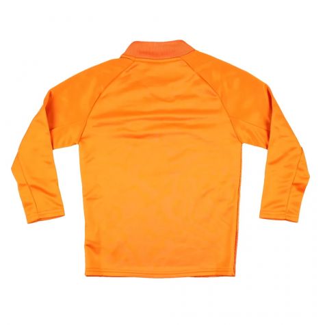 2023-2024 Man City Pre-Match LS Sweat Top (Orange) - Kids 2023-2024 Man City Pre-Match LS Sweat Top (Orange) - Kids
