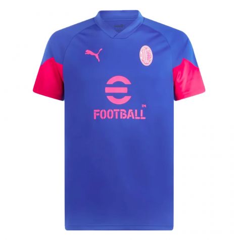 2023-2024 AC Milan Training Jersey (Royal Sapphire) (Pirlo 21) 2023-2024 AC Milan Training Jersey (Royal Sapphire) (Pirlo 21)