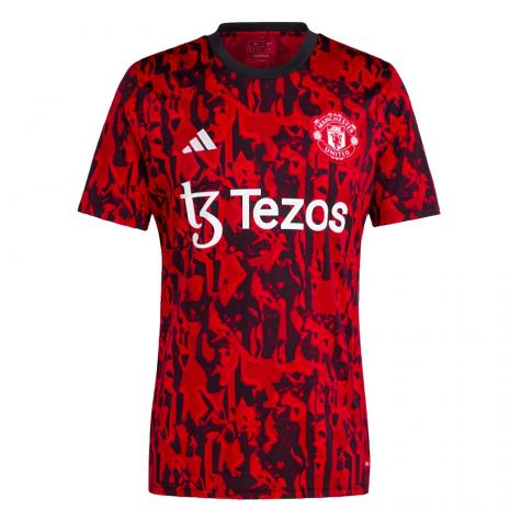 2023-2024 Man Utd Pre-Match Shirt (Red) (B Fernandes 8) 2023-2024 Man Utd Pre-Match Shirt (Red) (B Fernandes 8)