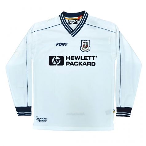 1997-1999 Tottenham Home LS Pony Retro Shirt (Berti 35) 1997-1999 Tottenham Home LS Pony Retro Shirt (Berti 35)