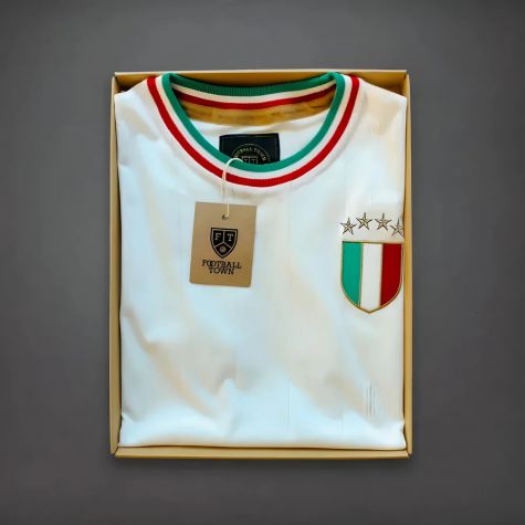 Italy Gli Azzurri Away Retro Football Shirt Italy Gli Azzurri Away Retro Football Shirt