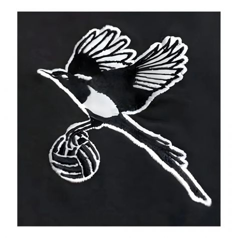 Newcastle Shearer The Magpie 9 Retro Shirt (Black) Newcastle Shearer The Magpie 9 Retro Shirt (Black)