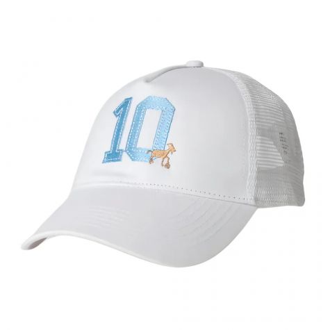 Argentina Messi GOAT 10 Trucker White Argentina Messi GOAT 10 Trucker White