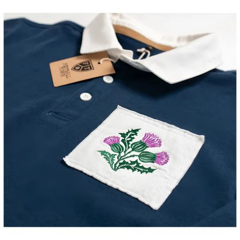 Scotland Thistle Home Cotton Retro Rugby Jersey Scotland Thistle Home Cotton Retro Rugby Jersey
