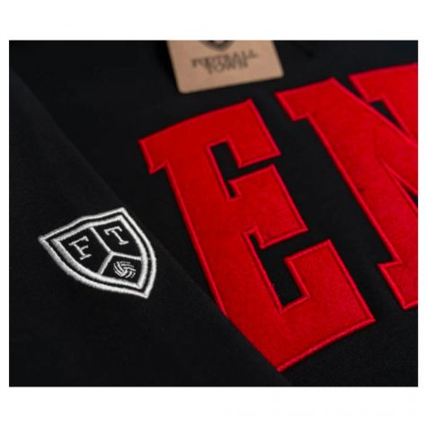 England Retro Football Sweatshirt (Black) England Retro Football Sweatshirt (Black)