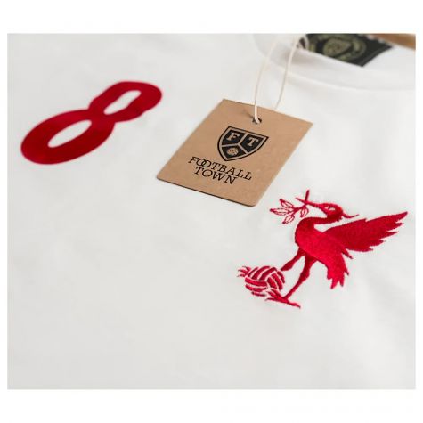 Steven Gerrard The Bird White 8 Long Sleeves Steven Gerrard The Bird White 8 Long Sleeves