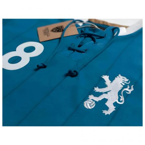 Chelsea Lampard Retro Shirt with Laces The Lionheart Chelsea Lampard Retro Shirt with Laces The Lionheart