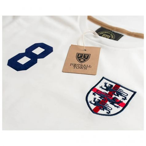England The Lions Cross 8 White Long Sleeves England The Lions Cross 8 White Long Sleeves
