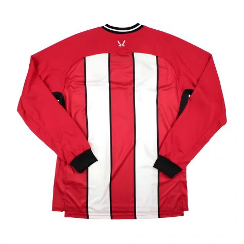 2023-2024 Sheffield United Home Long Sleeve Shirt 2023-2024 Sheffield United Home Long Sleeve Shirt