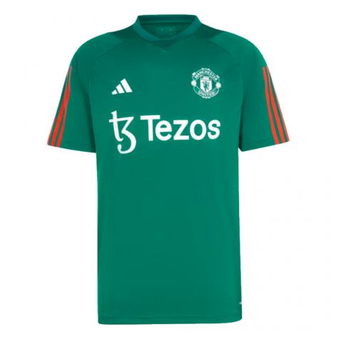 2023-2024 Man Utd Training Shirt (Green) (Antony 21) 2023-2024 Man Utd Training Shirt (Green) (Antony 21)