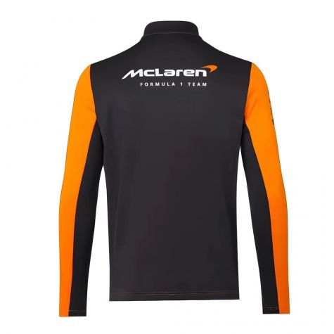 2024 McLaren Replica Half Zip Midlayer Top (Orange) 2024 McLaren Replica Half Zip Midlayer Top (Orange)