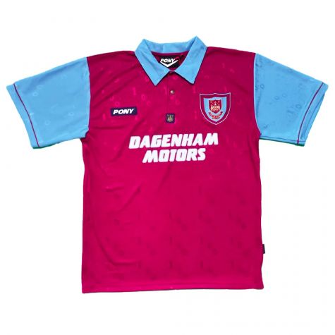 1995-1996 West Ham Centenary Pony Home Shirt (Martin 5) 1995-1996 West Ham Centenary Pony Home Shirt (Martin 5)