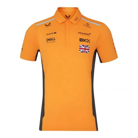 2024 McLaren Lando Norris Replica Polo Shirt (Autumn Glory) 2024 McLaren Lando Norris Replica Polo Shirt (Autumn Glory)