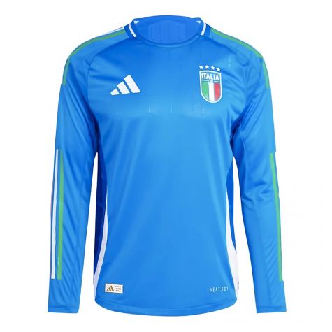 2024-2025 Italy Authentic Long Sleeve Home Shirt (R BAGGIO 10) 2024-2025 Italy Authentic Long Sleeve Home Shirt (R BAGGIO 10)