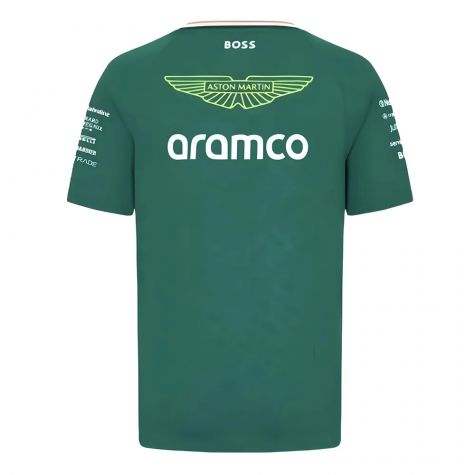 2024 Aston Martin Mens Team Tee (Green) 2024 Aston Martin Mens Team Tee (Green)