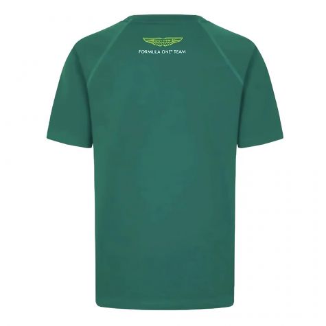 2024 Aston Martin Mens Logo Tee (Green) 2024 Aston Martin Mens Logo Tee (Green)