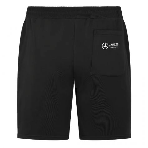2024 Mercedes-AMG Lewis Hamilton Sweat Shorts (Black) 2024 Mercedes-AMG Lewis Hamilton Sweat Shorts (Black)