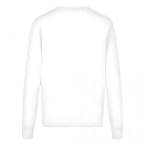 2024 Mercedes-AMG Mens Crew Neck Sweatshirt (White) 2024 Mercedes-AMG Mens Crew Neck Sweatshirt (White)