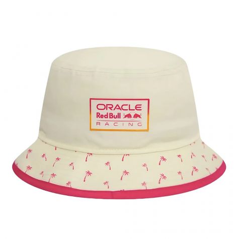 2024 Red Bull Racing Miami Race Special Off White Bucket Hat 2024 Red Bull Racing Miami Race Special Off White Bucket Hat