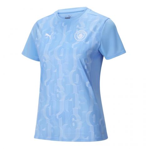 2024-2025 Man City Prematch SS Shirt (Light Blue) - Womens (De Bruyne 17) 2024-2025 Man City Prematch SS Shirt (Light Blue) - Womens (De Bruyne 17)