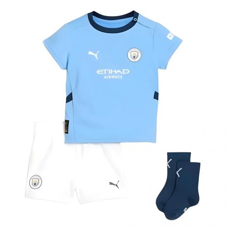 2024-2025 Man City Home Baby Kit (De Bruyne 17) 2024-2025 Man City Home Baby Kit (De Bruyne 17)