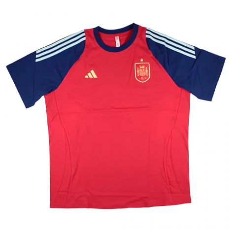 2024-2025 Spain Training Tee (Red) (Lamine Yamal 17) 2024-2025 Spain Training Tee (Red) (Lamine Yamal 17)