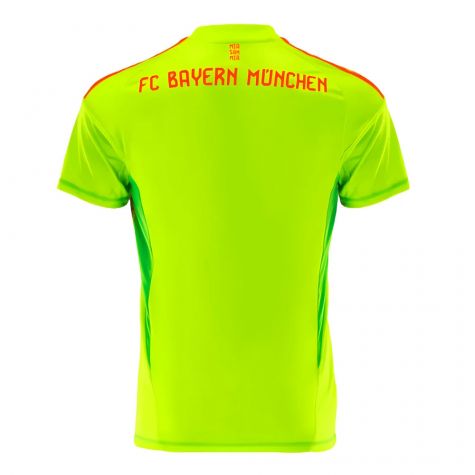 2024-2025 Bayern Munich Home Goalkeeper Shirt (Yellow) (Your Name) 2024-2025 Bayern Munich Home Goalkeeper Shirt (Yellow) (Your Name)