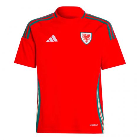2024-2025 Wales Home Shirt - Kids (Your Name) 2024-2025 Wales Home Shirt - Kids (Your Name)