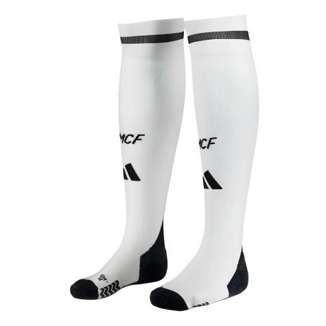 2024-2025 Real Madrid Home Socks (White) 2024-2025 Real Madrid Home Socks (White)