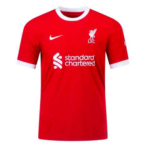 2023-2024 Liverpool Home Dri-Fit ADV Match Shirt (Gravenberch 38) 2023-2024 Liverpool Home Dri-Fit ADV Match Shirt (Gravenberch 38)