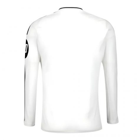 2024-2025 Real Madrid Long Sleeve Home Shirt (Your Name) 2024-2025 Real Madrid Long Sleeve Home Shirt (Your Name)