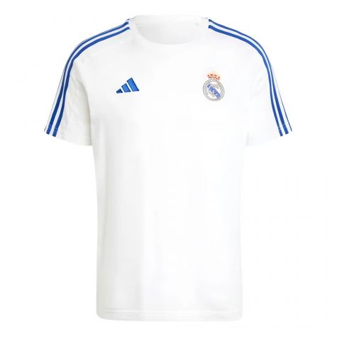 2024-2025 Real Madrid DNA Tee (White) (Your Name) 2024-2025 Real Madrid DNA Tee (White) (Your Name)