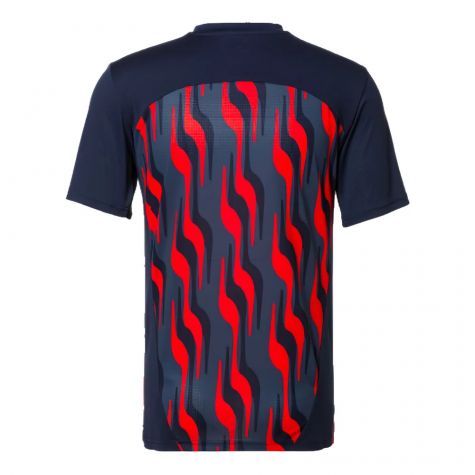 2024-2025 Red Bull Salzburg Pre-Match Shirt (Navy) (Mane 10) 2024-2025 Red Bull Salzburg Pre-Match Shirt (Navy) (Mane 10)