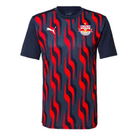 2024-2025 Red Bull Salzburg Pre-Match Shirt (Navy) (Mane 10) 2024-2025 Red Bull Salzburg Pre-Match Shirt (Navy) (Mane 10)