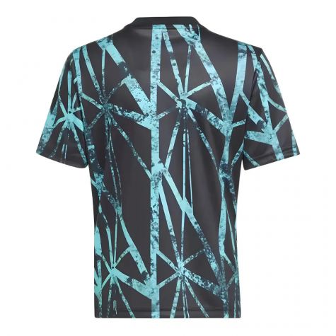 2024-2025 Bayern Munich Pre-Match Shirt (Black) - Kids (Lewandowski 9) 2024-2025 Bayern Munich Pre-Match Shirt (Black) - Kids (Lewandowski 9)