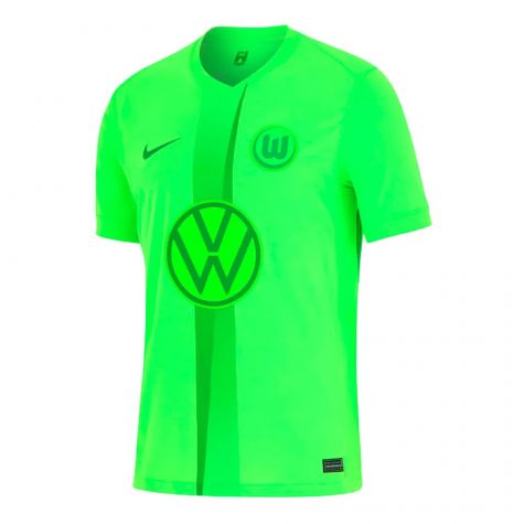 2024-2025 Wolfsburg Home Shirt (Majer 19) 2024-2025 Wolfsburg Home Shirt (Majer 19)
