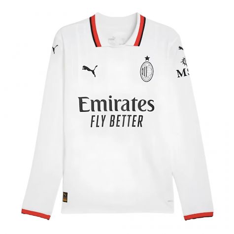 2024-2025 AC Milan Away Long Sleeve Shirt (Rafa Leao 10) 2024-2025 AC Milan Away Long Sleeve Shirt (Rafa Leao 10)