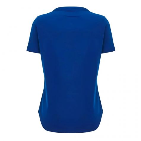 2024-2025 Scotland Rugby Leisure Cotton T-Shirt (Navy) - Womens 2024-2025 Scotland Rugby Leisure Cotton T-Shirt (Navy) - Womens