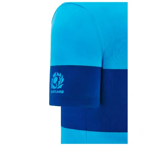 2024-2025 Scotland Rugby Leisure Cotton T-Shirt (Sky Blue) - Kids 2024-2025 Scotland Rugby Leisure Cotton T-Shirt (Sky Blue) - Kids