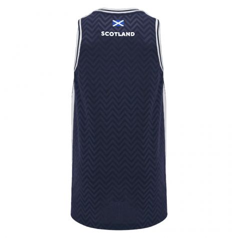 2024-2025 Scotland Rugby Basketball Singlet (Navy) 2024-2025 Scotland Rugby Basketball Singlet (Navy)